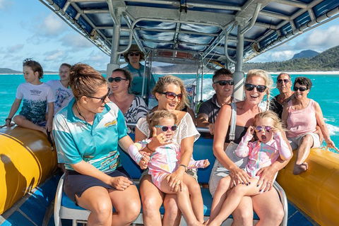 Ocean Rafting Tour To Whitehaven Beach, Hill Inlet Lookout & Top Snorkel Spots - Accommodation Perth 3