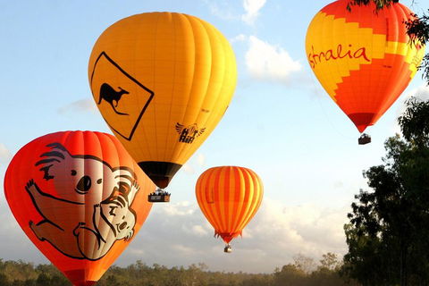 Natural Bridge & Springbrook Waterfalls Tour + Hot Air Balloon With Breakfast - Accommodation Perth 0