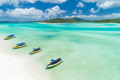 Great Barrier Reef Scenic Flight And Ocean Rafting Whitehaven Beach Day Trip - Accommodation Perth 2