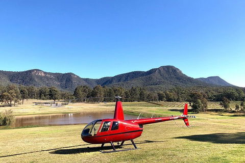 Private Helicopter Flight To Hunter Valley With A La Carte Lunch - For 2 - Accommodation Perth 2