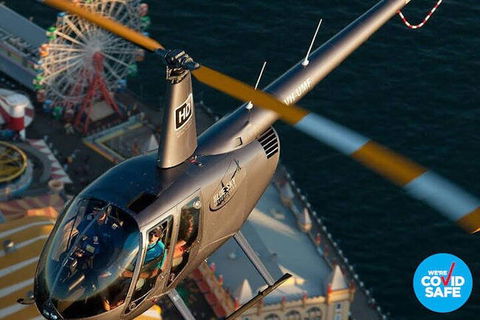 Private Helicopter Flight Over Sydney & Beaches For 2 Or 3 People - 20 Minutes - Perth Resorts 0