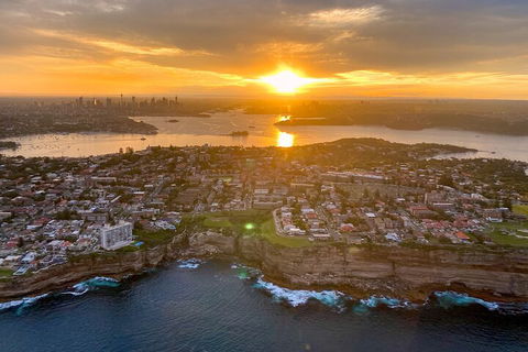 Private Sunset Helicopter Flight Over Sydney & Beaches For 2 Or 3 - 30 Minutes - Perth Resorts 3