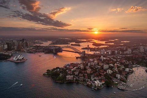 Private Sunset Helicopter Flight Over Sydney & Beaches For 2 Or 3 - 30 Minutes - Perth Resorts 4