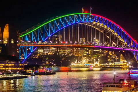 Vivid 90-Minute Sydney Harbour Intimate Catamaran Cruise With Canapes - Perth Resorts 0
